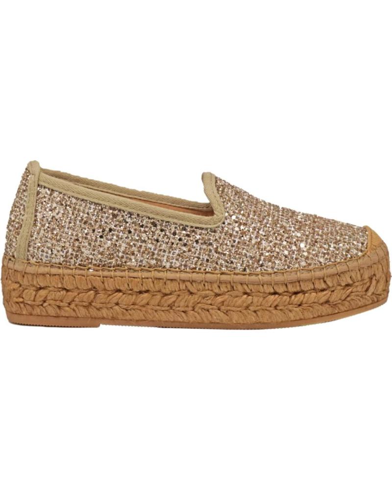 Zapatos de cuña de Mujer VIDORRETA GLITTERED PIEDRA MERCE DOBLE TOSTADO VARIOS COLORES