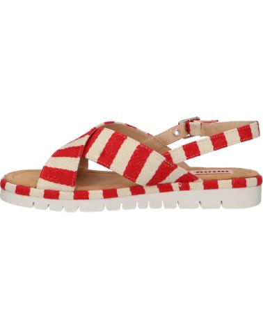 Sandalias de Mujer MTNG 51093 C39124 RAYAS ROJO