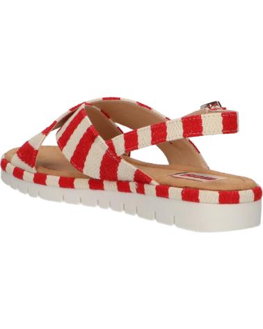 Sandalias de Mujer MTNG 51093 C39124 RAYAS ROJO