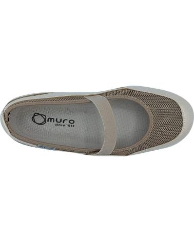 Bailarinas de Mujer GARRIDO MURO MERCEDITAS LONA MUJER BEIGE