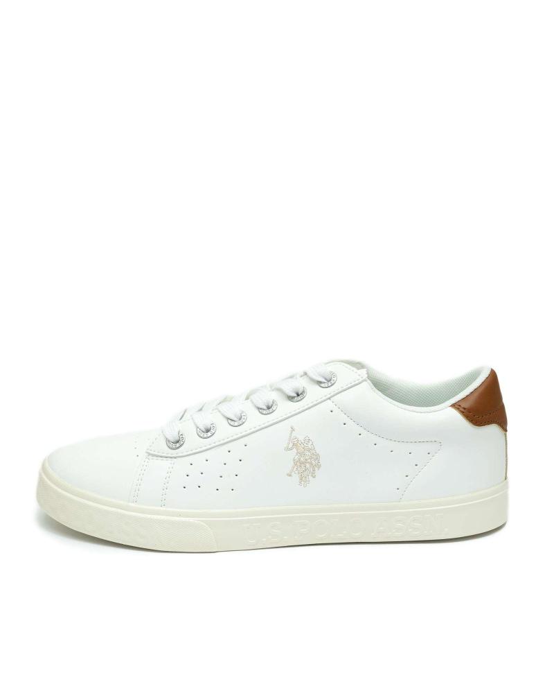 Scarpe sport per Uomo US POLO ASSN US POLO MARCX001M  Y CUERO BLANCO