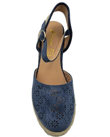 Sandalias de Mujer DAVINIA CANAMO CUNA VAQUERO