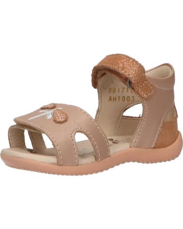 Sandales pour Fille KICKERS 691710-10 BESHINE 13 ROSE METAL