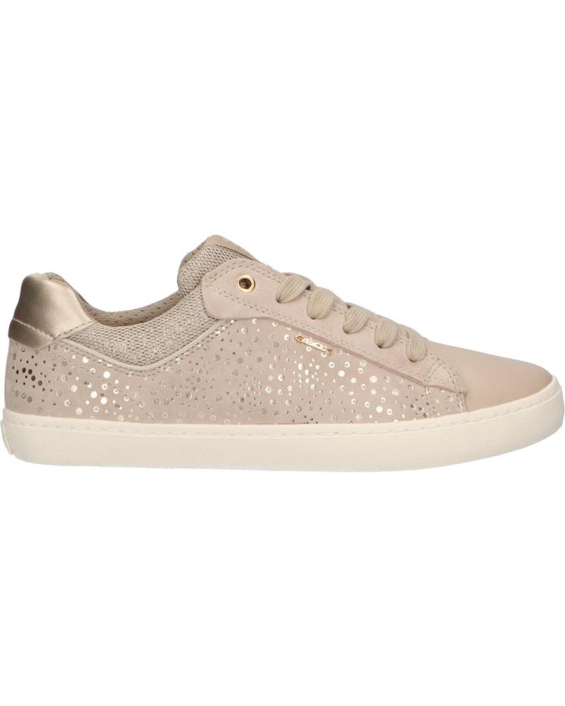 Woman and girl Zapatillas deporte GEOX J92D5E 007GN J KILWI C5000 BEIGE