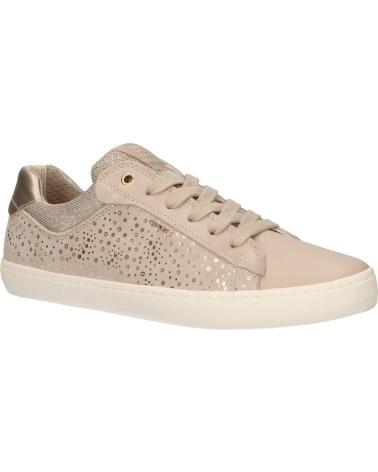 Woman and girl Zapatillas deporte GEOX J92D5E 007GN J KILWI C5000 BEIGE