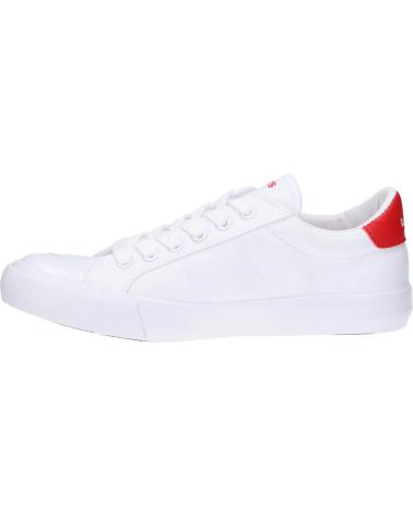 Sportschuhe für Damen und Mädchen und Junge LEVIS VORI0133T NEW HARRY 0079 WHITE RED