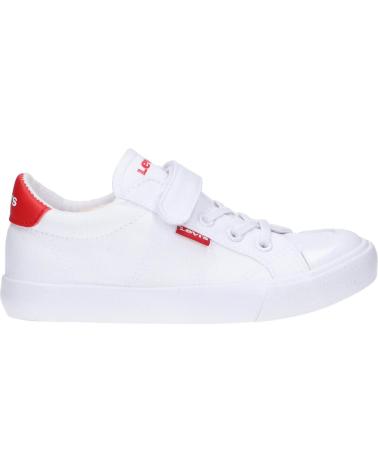 Zapatillas deporte de Niña y Niño LEVIS VORI0132T NEW HARRY 0079 WHITE RED