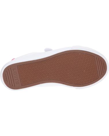 Zapatillas deporte de Niña y Niño LEVIS VORI0132T NEW HARRY 0079 WHITE RED