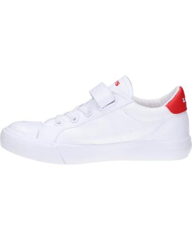 Zapatillas deporte de Niña y Niño LEVIS VORI0132T NEW HARRY 0079 WHITE RED