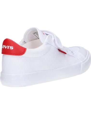 Zapatillas deporte de Niña y Niño LEVIS VORI0132T NEW HARRY 0079 WHITE RED