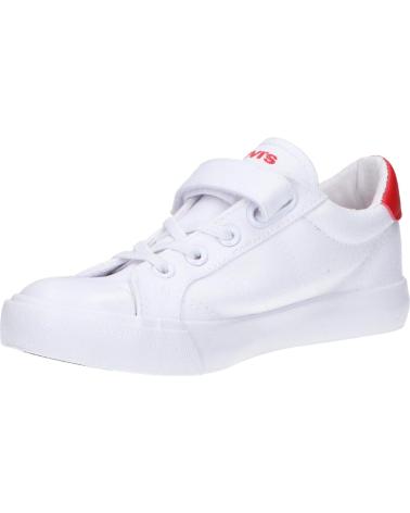 Zapatillas deporte de Niña y Niño LEVIS VORI0132T NEW HARRY 0079 WHITE RED