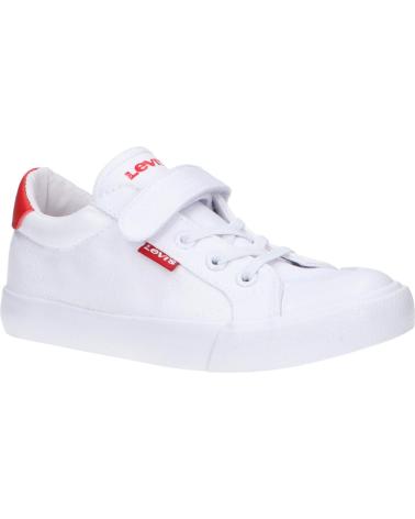 Zapatillas deporte de Niña y Niño LEVIS VORI0132T NEW HARRY 0079 WHITE RED