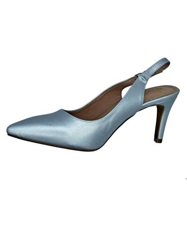 Zapatos de Mujer BALLERI ZAPATO TACON DE VESTIR PLATA