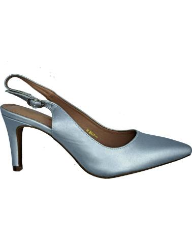 Zapatos de Mujer BALLERI ZAPATO TACON DE VESTIR PLATA