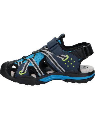 boy Sandals GEOX J920RB 0ME14 J BOREALIS C0064 BLUE-BLACK
