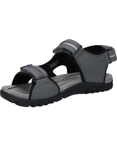 Sandalen für Herren GEOX U8224D 0BC50 U S STRADA C9014 SONE-LT GREY
