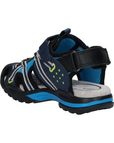 boy Sandals GEOX J920RB 0ME14 J BOREALIS C0064 BLUE-BLACK