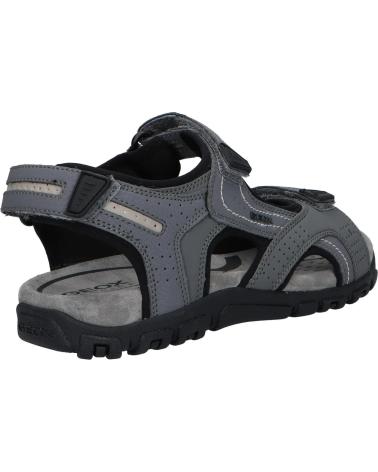 Sandalen für Herren GEOX U8224D 0BC50 U S STRADA C9014 SONE-LT GREY