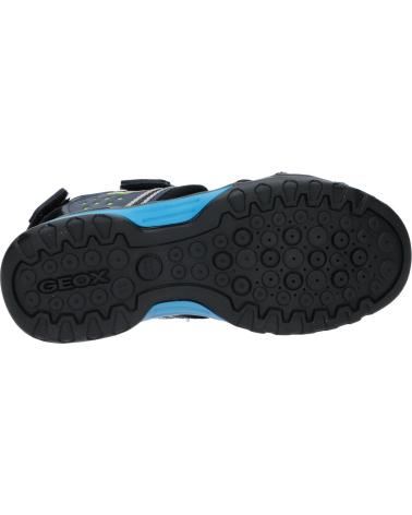 boy Sandals GEOX J920RB 0ME14 J BOREALIS C0064 BLUE-BLACK