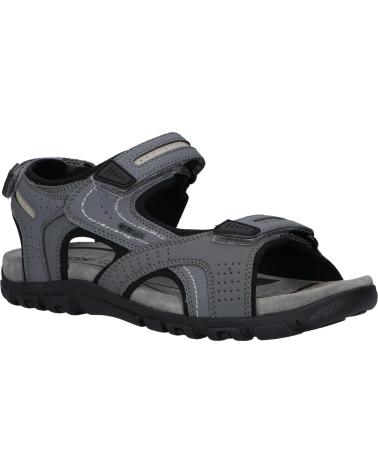 Sandalen für Herren GEOX U8224D 0BC50 U S STRADA C9014 SONE-LT GREY