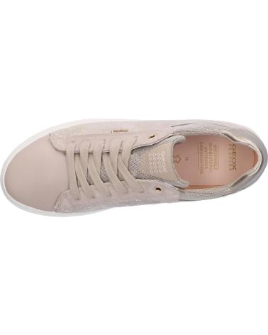 Woman and girl Zapatillas deporte GEOX J92D5E 007GN J KILWI C5000 BEIGE