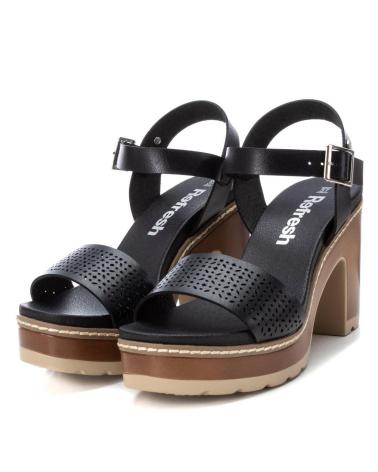 Woman Sandals REFRESH 170777 NEGRO