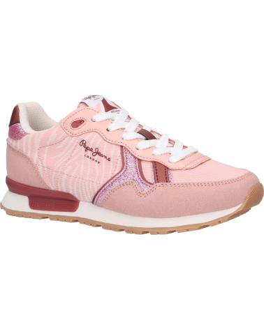 Zapatillas deporte de Mujer y Niña PEPE JEANS PGS30574 BRIT ANIMAL G 319MAUVE P