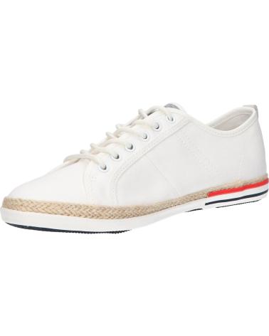 Zapatos de Hombre PEPE JEANS PMS30917 MAOUI TAPE 800WHITE