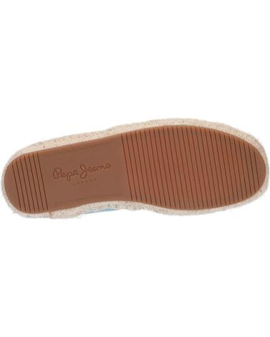 Zapatos de Mujer y Niña PEPE JEANS PGS10171 TOURIST CAMP GIRL 800WHITE