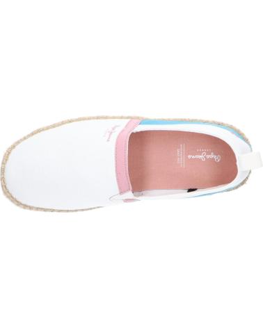 Zapatos de Mujer y Niña PEPE JEANS PGS10171 TOURIST CAMP GIRL 800WHITE