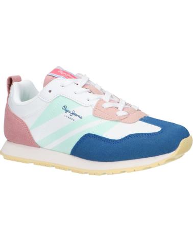 Zapatillas deporte de Mujer y Niña y Niño PEPE JEANS PGS30578 FOSTER PRINT G 551BLUE