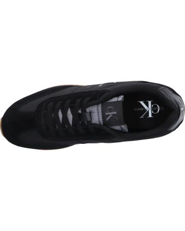Sapatilhas de Homem CALVIN KLEIN YM0YM00671 RETRO RUNNER VINTAGE BDS BLACK