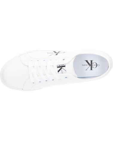 Zapatillas deporte de Mujer CALVIN KLEIN YW0YW00482 ESS VULC MONO YBR WHITE