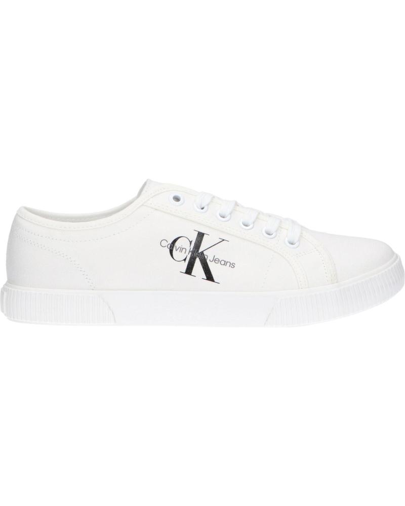 Zapatillas deporte de Mujer CALVIN KLEIN YW0YW00482 ESS VULC MONO YBR WHITE