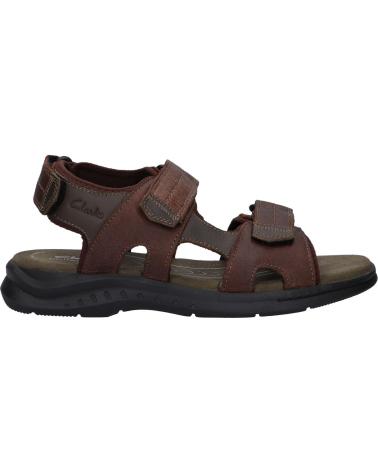 Sandalen für Herren CLARKS 26171796 WALKFORD WALK DARK BROWN