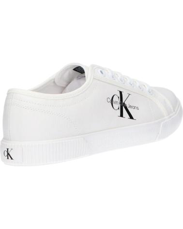 Zapatillas deporte de Mujer CALVIN KLEIN YW0YW00482 ESS VULC MONO YBR WHITE