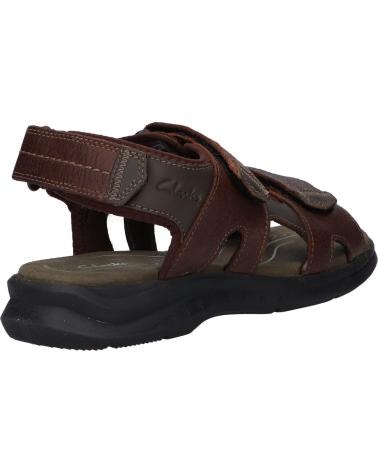 Sandalen für Herren CLARKS 26171796 WALKFORD WALK DARK BROWN
