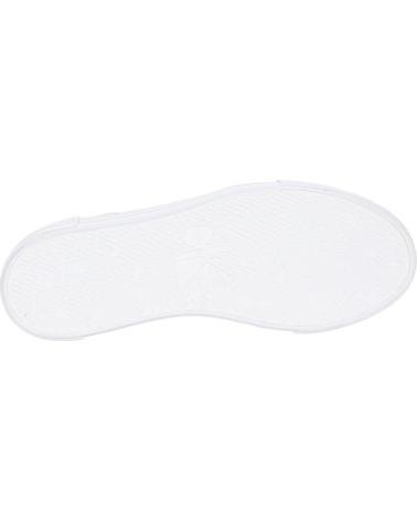 Scarpe sport per Donna CALVIN KLEIN YW0YW00903 VULC FLATFORM BOLD 0LA WHITE-ANCIENT WHITE