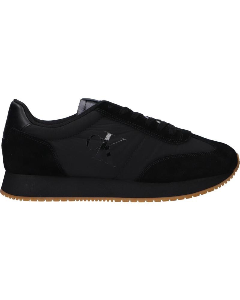 Sapatilhas de Homem CALVIN KLEIN YM0YM00671 RETRO RUNNER VINTAGE BDS BLACK