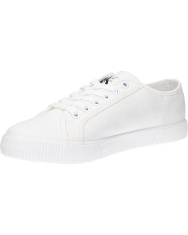 Zapatillas deporte de Mujer CALVIN KLEIN YW0YW00482 ESS VULC MONO YBR WHITE