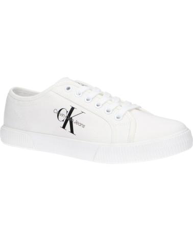 Zapatillas deporte de Mujer CALVIN KLEIN YW0YW00482 ESS VULC MONO YBR WHITE