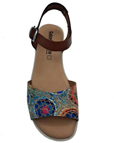 Sandalias de Mujer CALZADOMANIA SANDALIA PIEL CUERO