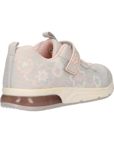 Sapatilhas de Mulher e Menina GEOX J928VA 0006K J SPACECLUB C1296 LT GREY
