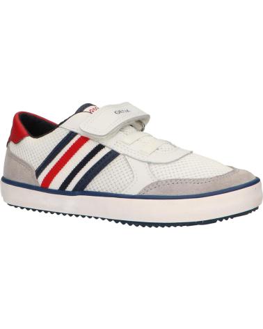 girl and boy Trainers GEOX J922CE 01422 J ALONISSO C0899 WHITE