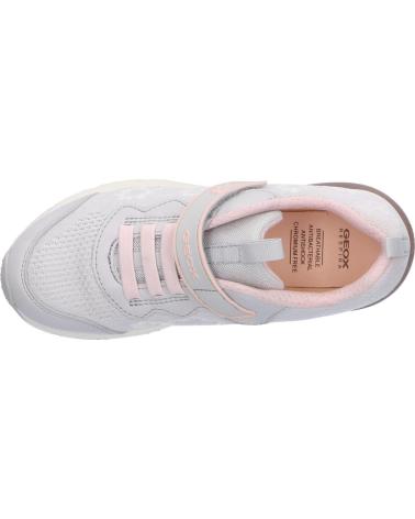 Sapatilhas de Mulher e Menina GEOX J928VA 0006K J SPACECLUB C1296 LT GREY
