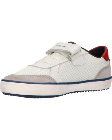 girl and boy Trainers GEOX J922CE 01422 J ALONISSO C0899 WHITE