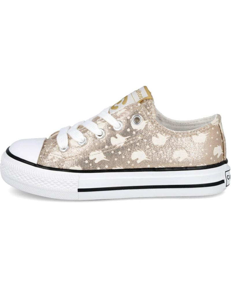 Esportes  de Menina CONGUITOS NV128321 ZAPATILLAS DE NINA B ORO