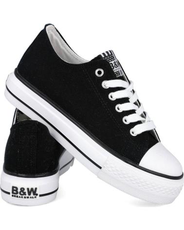 Esportes  de Menina CONGUITOS NV552715 ZAPATILLAS UNISEX BA NEGRO
