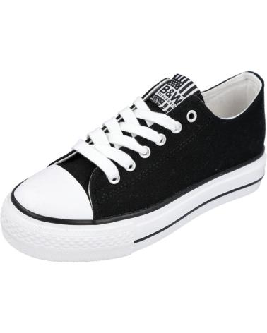 Esportes  de Menina CONGUITOS NV552715 ZAPATILLAS UNISEX BA NEGRO