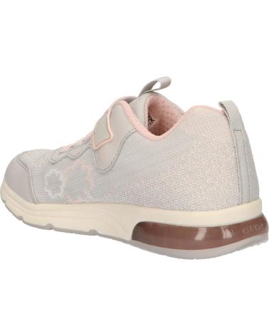 Sapatilhas de Mulher e Menina GEOX J928VA 0006K J SPACECLUB C1296 LT GREY